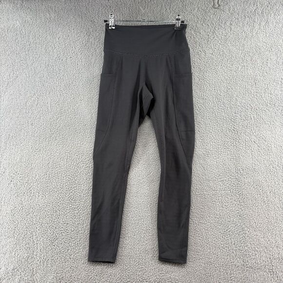 BYLT Women’s Essential High Rise Pocket Leggings Dark Gray Size Small - Picture 1 of 11